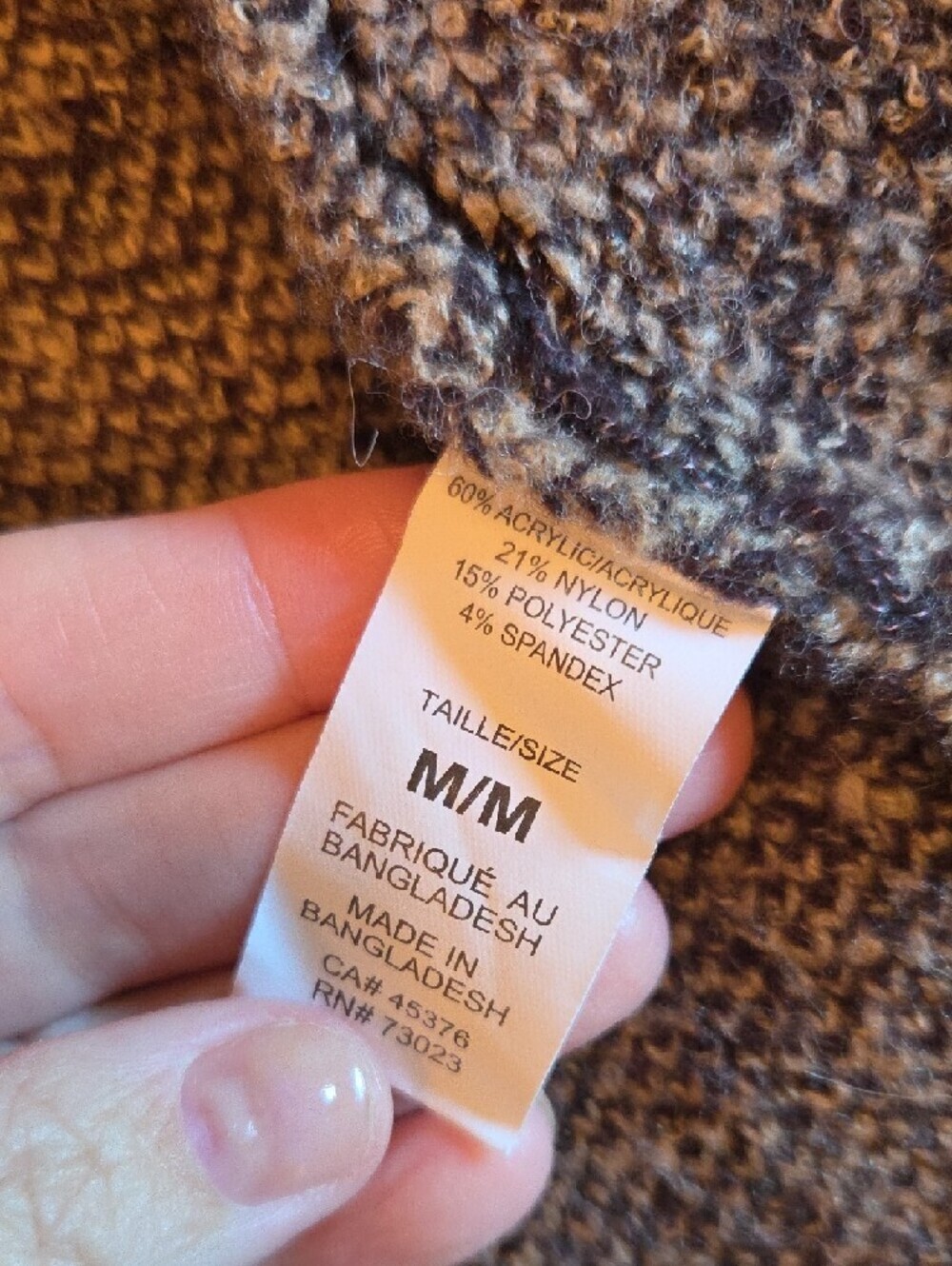 Suzy Shier Women's Open-Front Cardigan in Charcoal Gray - Picture 3 of 4
